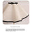 Nordic 7W Petal Umbrella Table Lamp 3-Level Dimmable Bedside Lamp Fabric Lampshade Ambient Night Light with Metal Base for Bedroom - EU Plug - 6