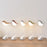 Rechargeable Bird Clip-On Lamp Eye-Care LED Reading Light with Adjustable Brightness  /  Color Temperature for Home Bedroom - Gold - 7