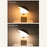 Creative Decorative Bedside Light with Lampshade / Touch Control / 3 Color Dimming Modern Table Lamp - Yellow - 3