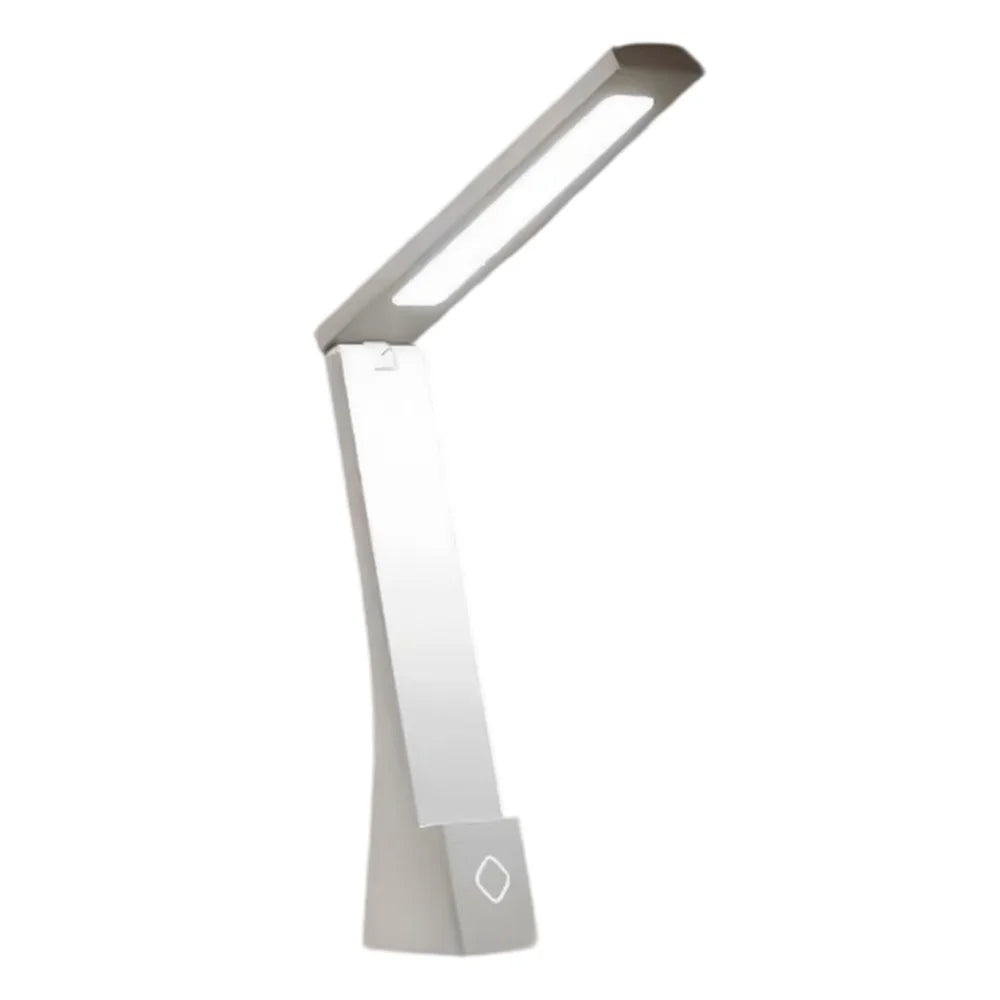 Eye Protection Rechargeable LED Desk Lamp for Children Reading Foldable Eye Care Study Light - White - 1