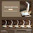 Eye Protection Rechargeable LED Desk Lamp for Children Reading Foldable Eye Care Study Light - White - 5