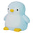 7 Color Changing Penguin Shape Silicone Night Light Tap Control Bedside Lamp with Timer for Children's Bedroom - Blue - 1