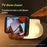 Cute Coffee Cup Shape Night Light with Phone Stand Tap Control 7 Color Changing LED Bedside Lamp - 5