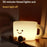 Cute Coffee Cup Shape Night Light with Phone Stand Tap Control 7 Color Changing LED Bedside Lamp - 7