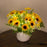 Artificial Sunflower Pot Light Daisy Table Lamp Atmosphere Lighting Photography Home Decor - EU Plug - 3