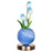 Tulip Night Light Dreamy Planet Table Lamp USB Atmosphere Light Touch Control 3 Color Adjustable For Bedroom - Blue - 1