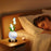 Tulip Night Light Dreamy Planet Table Lamp USB Atmosphere Light Touch Control 3 Color Adjustable For Bedroom - Blue - 3