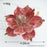 Christmas Artificial Magnolia Flower Xmas Tree Decoration Holiday Ornament - Red - 3
