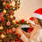 50Pcs 4cm Christmas Ball Ornaments Set Electroplated Painted Xmas Tree Hanging Ball - Red / Gold - 2