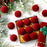 30Pcs Christmas Ornament Balls 6cm Plastic Tree Decorations Hanging Baubles Holiday Decor - Wine Red - 3