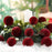 30Pcs Christmas Ornament Balls 6cm Plastic Tree Decorations Hanging Baubles Holiday Decor - Wine Red - 4