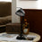 7020 Creative Sliding Rail Table Lamp 3 Color Dimmable Atmosphere Light for Bedroom Study Room - Black - 3