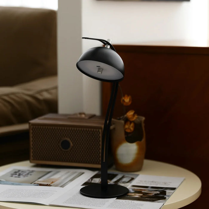 7020 Creative Sliding Rail Table Lamp 3 Color Dimmable Atmosphere Light for Bedroom Study Room - Black - 3