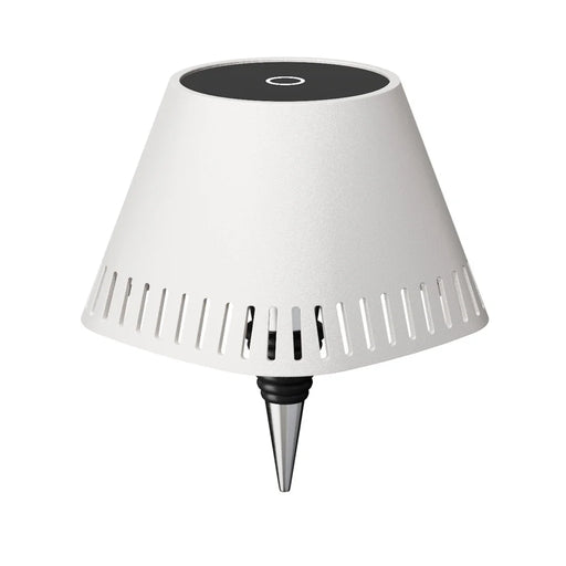 8113 Minimalist Wine Bottle Lamp 3-Color Touch Control Ambient Lamp for Dining Room Living Room - White - 1