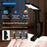 MZ-L3401 Rechargeable LED Clip Reading Light Foldable Mini Desk Lamp Eye Protection Study Light - Black - 2
