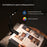 MZ-L3401 Rechargeable LED Clip Reading Light Foldable Mini Desk Lamp Eye Protection Study Light - Black - 4