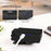 MZ-L3401 Rechargeable LED Clip Reading Light Foldable Mini Desk Lamp Eye Protection Study Light - Black - 5