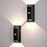 MZ-L5101 PIR Motion Sensor LED Wall Light Dimmable Wireless Remote Control Magnetic Mount Lamp - Black - 5