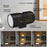 YSJ-008 2Pcs Motion Sensor LED Night Light Magnetic Wall Lamp Dimmable 3 Color Temperature Dual Direction Light - White - 4