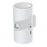 YSJ-008 2Pcs Motion Sensor LED Night Light Magnetic Wall Lamp Dimmable 3 Color Temperature Dual Direction Light - White - 6
