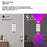 YSJ-010A 1Pc Smart Motion Sensor Night Light RGB Gradient Ambient Lighting Magnetic Wall Light for Corridor Stairs - 7