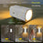 YSJ-010B 2Pcs Smart Motion Sensor Wall Light Magnetic Rechargeable LED Night Light for Hallway Bedroom - 3