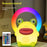 PP-D10 Frog Shape Night Light 3-Brightness Levels RGB Color Changing Remote Control Silicone Touch Lamp for Kids Bedroom - 4