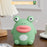 PP-D10 Frog Shape Night Light 3-Brightness Levels RGB Color Changing Remote Control Silicone Touch Lamp for Kids Bedroom - 6