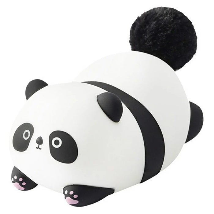 PP-D04 Fluffy Panda-Shaped Night Light 1200mAh Tap Control 30-Minute Timer Soft Light Night Lamp for Bedroom - 1