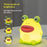 PP-D10 Cartoon Frog-Shaped Night Light 1200mAh Rechargeable Pat Light 3-Brightness 30-Minute Timer Night Lamp - 2