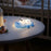 L2602 Goodnight Gator-Shaped Night Light Magnetic Silicone LED Lamp 3-Speed Warm Night Light for Kids Bedroom - Blue - 4