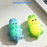 L2602 Goodnight Gator-Shaped Night Light Magnetic Silicone LED Lamp 3-Speed Warm Night Light for Kids Bedroom - Blue - 5