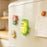 L2602 Goodnight Gator-Shaped Night Light Magnetic Silicone LED Lamp 3-Speed Warm Night Light for Kids Bedroom - Blue - 7