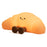 XJA089 Cartoon Croissant Shape Silicone Night Light Colorful RGB Touch Control LED Bedside Night Lamp for Bedroom - 1