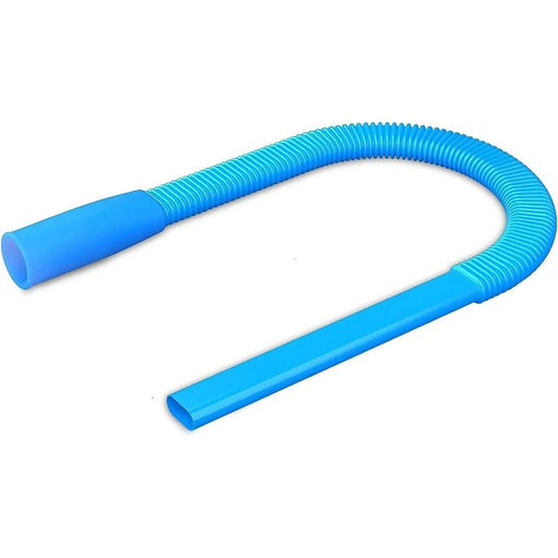 Dryer Vent Duct Cleaning Kit Vacuum Hose Attachment Flexible Hose Brush Set for Lint Removal - Blue+Brush - 2