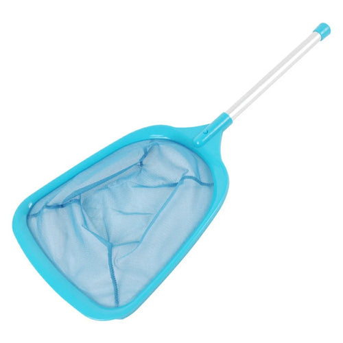 Swimming Pool Skimmer Net 65.7x27cm Fine Mesh Cleaning Tool Aluminum Handle for Leaves, Bugs, Debris - 1