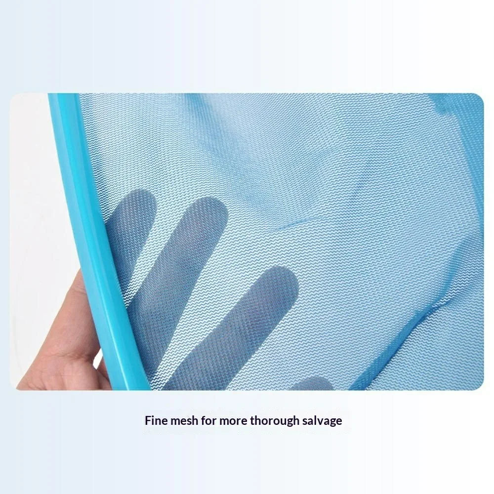 Swimming Pool Skimmer Net 65.7x27cm Fine Mesh Cleaning Tool Aluminum Handle for Leaves, Bugs, Debris - 5