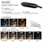 HL-TJ8010A-18 3W Clip-on LED Reading Lamp Eye Protection 3 Color Modes Dimmable Study Light - Black - 4