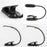 HL-TJ8010A-18 3W Clip-on LED Reading Lamp Eye Protection 3 Color Modes Dimmable Study Light - Black - 7