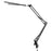 HL-DL8012A-10 Dual Head LED Desk Lamp 3 Color Temperature 10 Levels Dimming USB Powered Clamp Reading Light - Black - 1