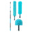 EXTENTOOL 3Pcs Dusting Kit with 3.6m Telescopic Aluminum Alloy Pole Microfiber Chenille Duster Spider Web Brush Cleaning Tool for High Ceiling - 1