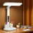 Smart LED Display Desk Lamp Eye-Care 3 Color Modes Dimmable Rechargeable with Pen Holder - 4