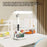 Smart LED Display Desk Lamp Eye-Care 3 Color Modes Dimmable Rechargeable with Pen Holder - 6