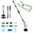 X90 IPX7 Waterproof 25W High Power 10 in 1 Cordless Electric Cleaning Brush with 10 Brush Heads - Light Green - 1