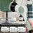 X90 IPX7 Waterproof 25W High Power 10 in 1 Cordless Electric Cleaning Brush with 10 Brush Heads - Light Green - 5