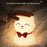 Cat Shape Silicone Night Light 1200mAh USB-C Rechargeable 7-Color Touch LED Lamp for Kids Bedroom - 3