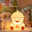 Duck Shape Silicone Night Light 2000mAh USB Rechargeable 3-Level Brightness Touch Control for Kids Room - 3