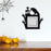 8Pcs / Set Halloween Switch Sticker Bat Pumpkin Skull Decal Wallpaper for Living Room Bedroom Switch - 2