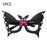5Pcs / Set Halloween Eyeglasses Spider Web Plastic Glasses Bat Masquerade Party Prop - Bat - 1