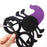5Pcs / Set Halloween Eyeglasses Spider Web Plastic Glasses Bat Masquerade Party Prop - Bat - 2